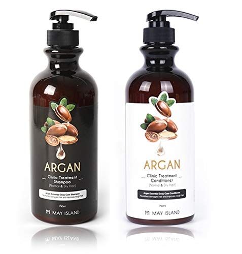 Восстанавливающий кондиционер для волос с аргановым маслом - May Island Argan Clinic Treatment Conditioner 750ml