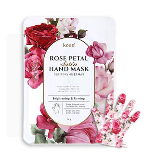 Маска-перчатки для рук с экстрактом розы Koelf Rose Petal Satin Hand Mask - 1 пара