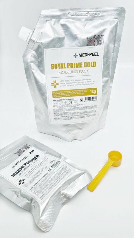 Альгинатная маска с золотом с  лифтинг эффектом  Medi Peel Royal Prime Gold Modeling Pack  (1000ml)